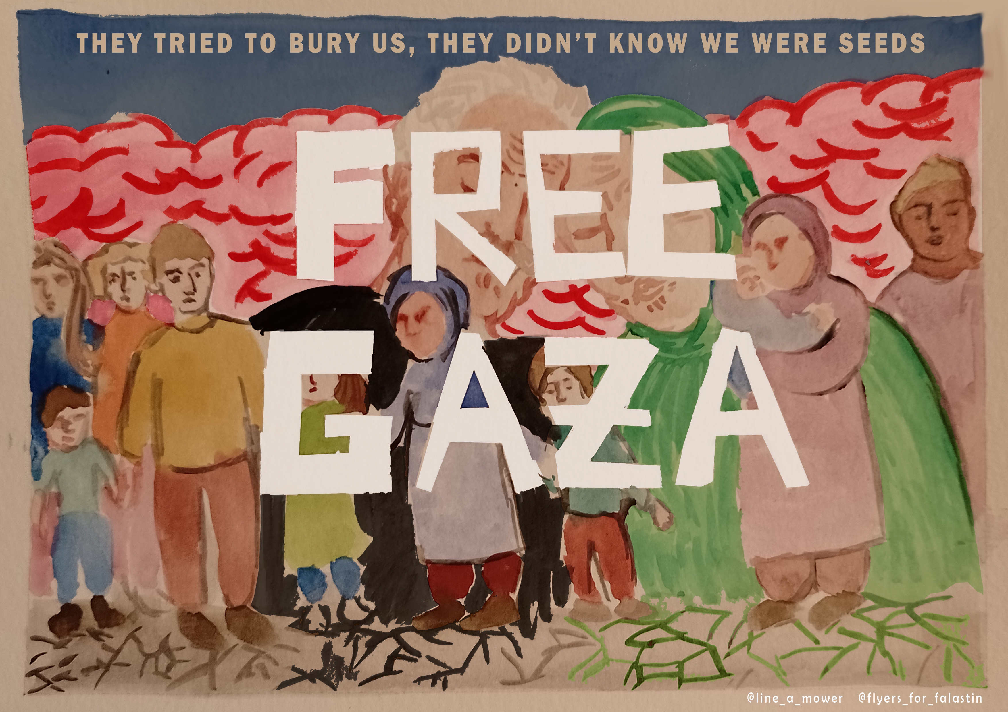 Stop starving Gaza now!